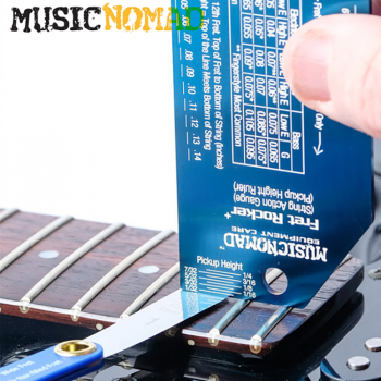 [Music Nomad]Fret Rocker+, Fret Gauge Kit (MN870) | 뮤직노메드 프렛, 스트링, 픽업 치수 높이 측정 툴 키트