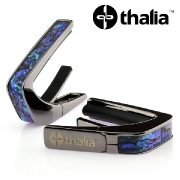 Thalia Capo with Blue Abalone Inlay - Black Chrome (CB200-BA) / 탈리아 카포