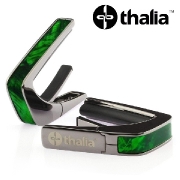 Thalia Capo with Green Angel Wing Inlay - Black Chrome (CB200-GW) / 탈리아 카포
