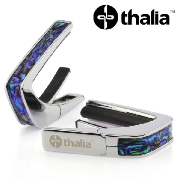 Thalia Capo with Blue Abalone Inlay - Chrome (CC200-BA) / 탈리아 카포