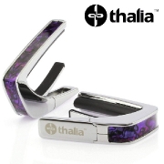 Thalia Capo with Purple Paua Inlay - Chrome (CC200-PP) / 탈리아 카포