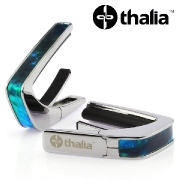 Thalia Capo with Teal Angel Wing Inlay - Chrome (CC200-TW) / 탈리아 카포