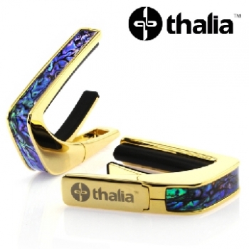 Thalia Capo with Blue Abalone Inlay - 24k Gold (CG200-BA) / 탈리아 카포