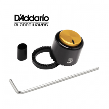 Daddario - LOKNOB PRO / Large - Black and Gold Metal Knob (PW-LNPL-01BG)