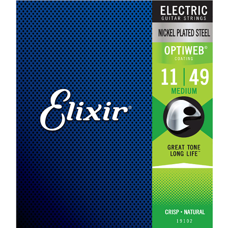 [Elixir] Electric Optiweb I 엘릭서 옵티웹 일렉기타 스트링 (5 Size)