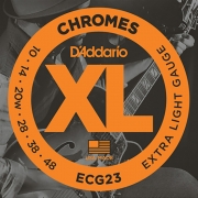 [D'ADDARIO] EXL Chrome Flat Wound I 다다리오 EXL 니켈 크롬 플랫 와운드 일렉기타 스트링 모음 (ECG23/ECG24/ECG25/ECG26)