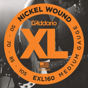 D'ADDARIO EXL Nickel Round Wound I 다다리오 EXL 니켈 라운드 와운드 일반게이지 베이스기타 스트링 모음 (EXL160/EXL165/EXL170)