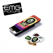 EMG Kirk Hammett Pick Tin (Tortex / 0.88mm) I EMG 커크 해밋 피크 6개 세트